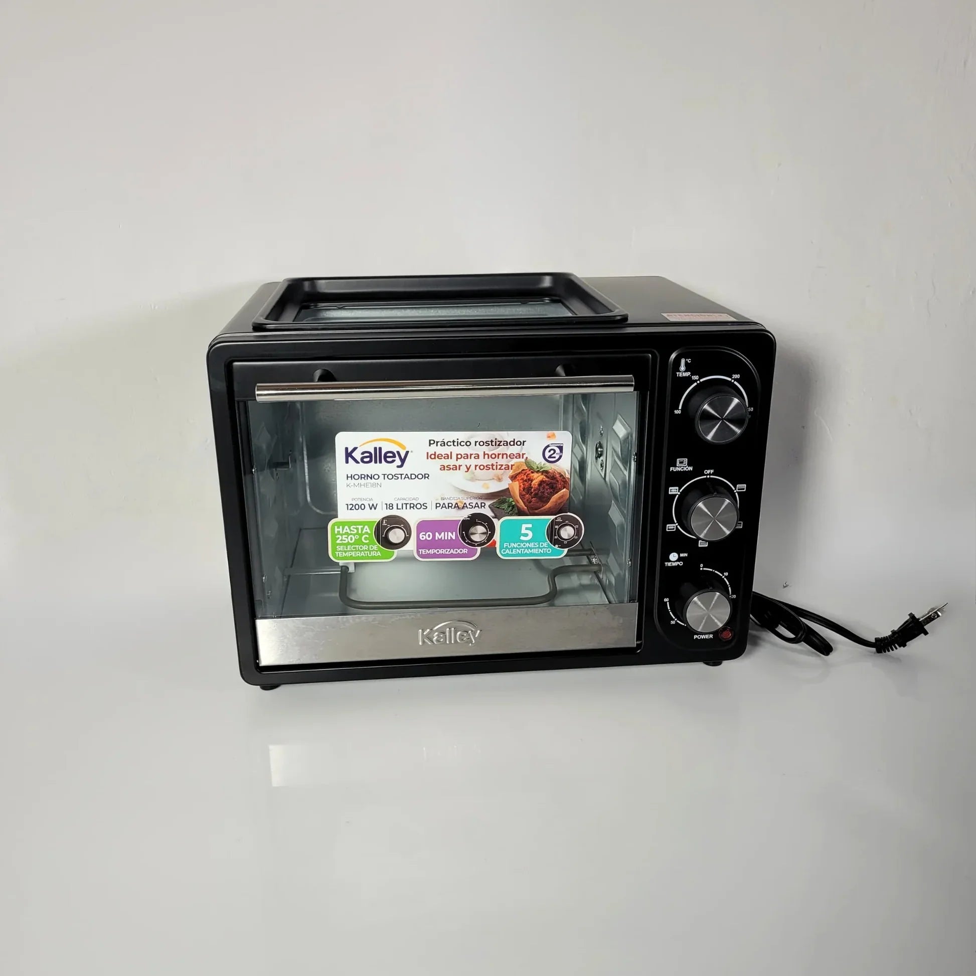 Horno Tostador Kalley 18 Litros