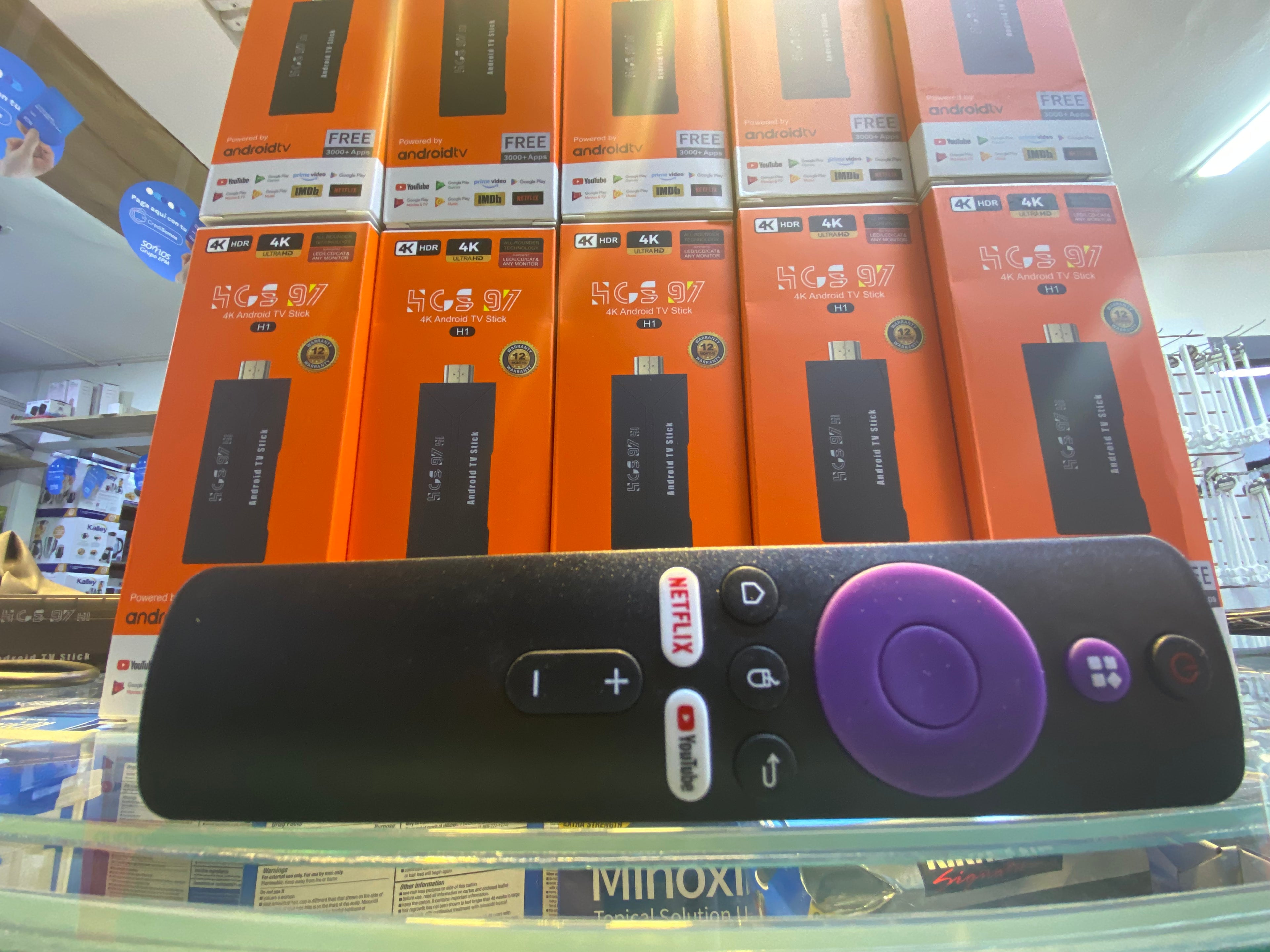 TV Stick Android Programado con Magis TV Stick GENERICO