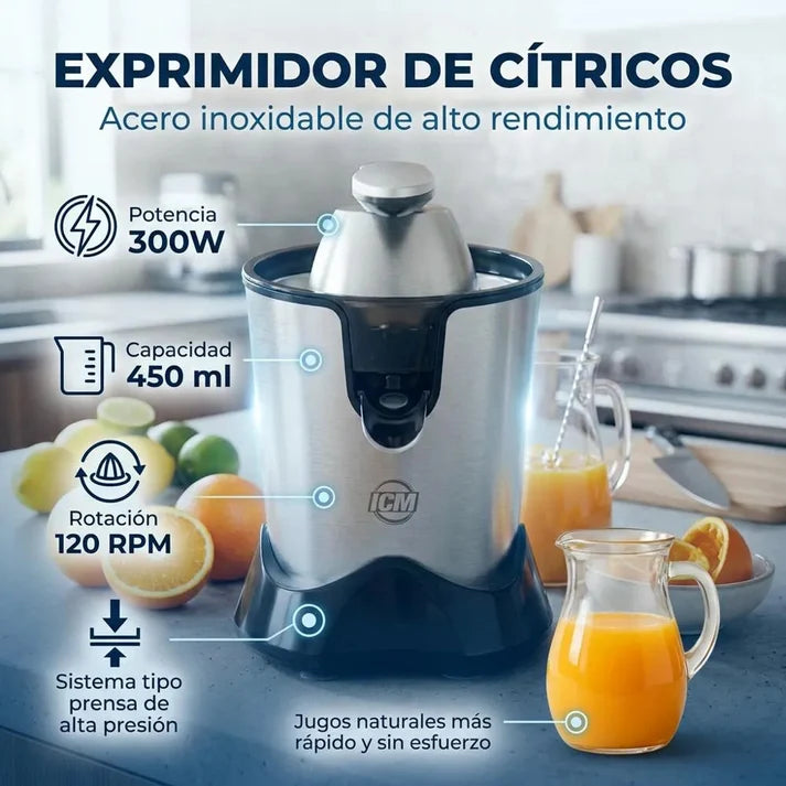 Exprimidor De Cítricos ICM - 300 W