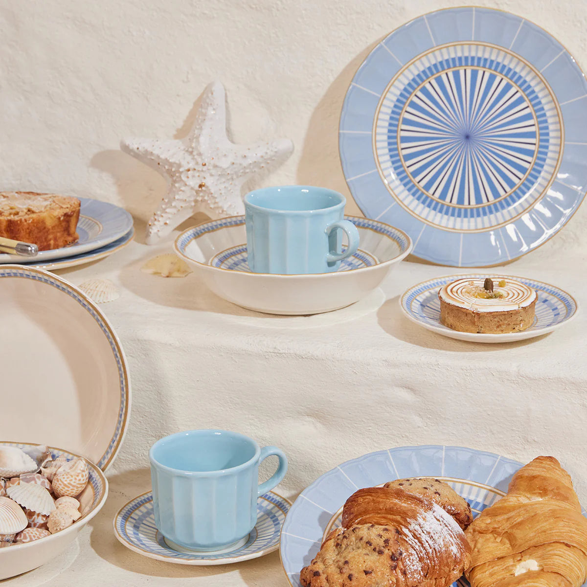 Vajilla Corona Azura