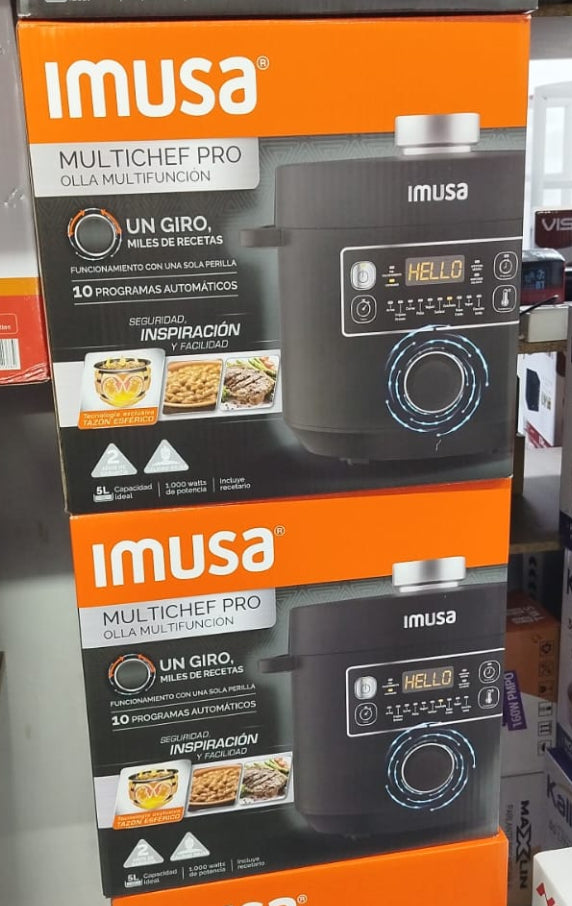 Olla Multifuncional Imusa Pro 5 Litros