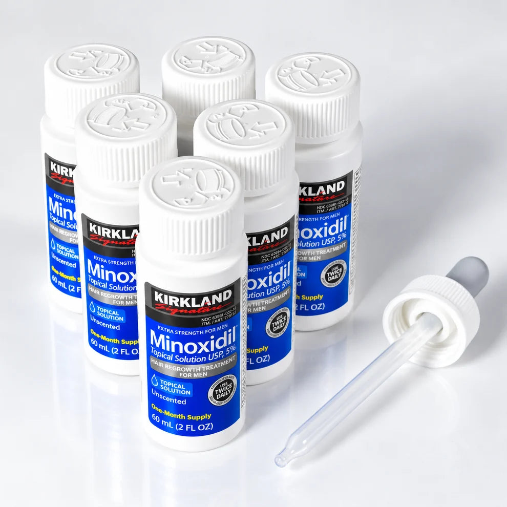 Minoxidil Kirkland Signature 5% Caja x 6 Frascos De 60 ml