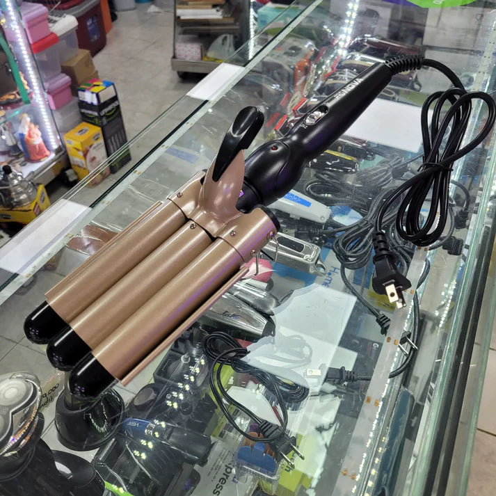 Rizador 3 Tubos Ondas De Sirena