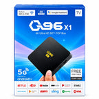 TV Box Q96 X1 Android 14 4K Con 2 GB RAM Y 16 GB De Almacenamiento