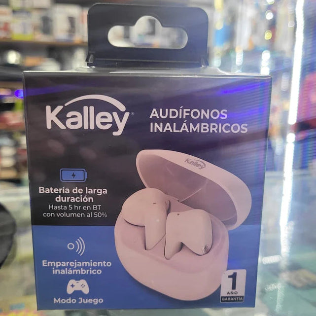Auricular Kalley Inalámbricos Bluetooth In Ear K-AIR Rosados