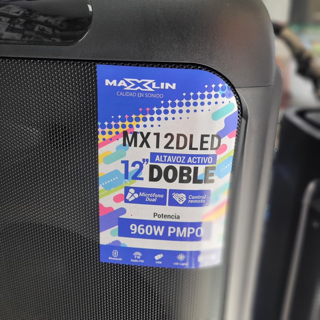 Torre Maxlin Doble 12" Panel Led