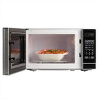 Microondas Kalley Negro Borde Plata 20 Litros