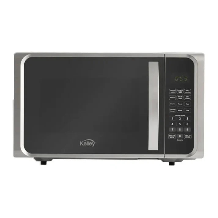 Microondas Kalley 25 Litros borde plata