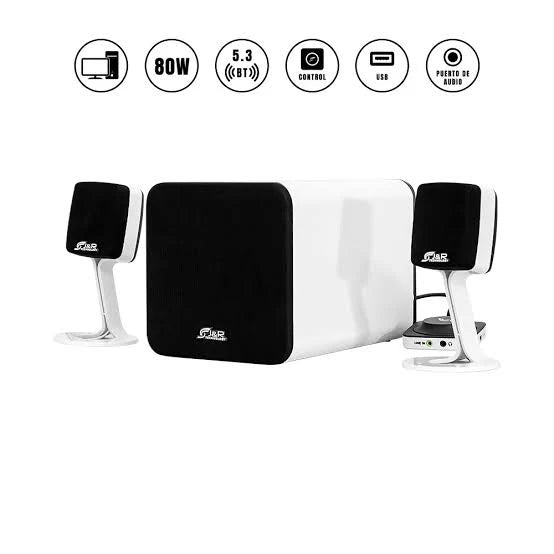 Sistema De Sonido J&r 2.1 - Ref 5287
