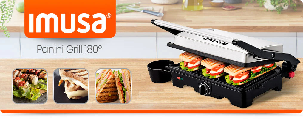 Asador Panini Grill Imusa