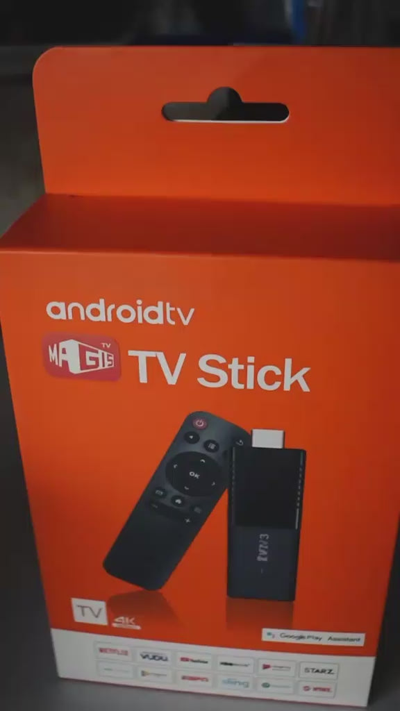TV Stick Android Programado con Magis TV Stick GENERICO