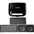 Sanduchera OnOff 3 en 1 con Placas Antiadherentes
