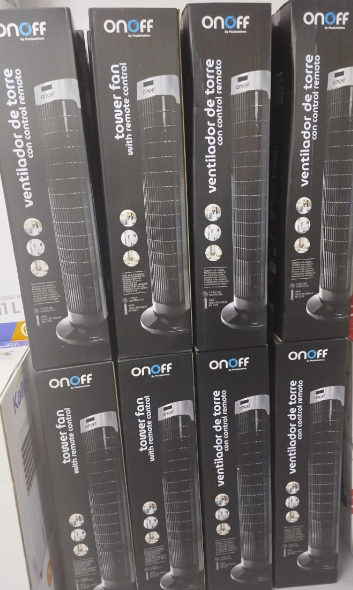 Ventilador On Off De Torre Con Control